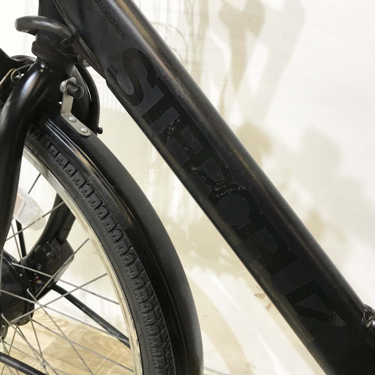 中古電動自転車 ブリヂストン ステップクルーズe ブラック 26インチ KK074