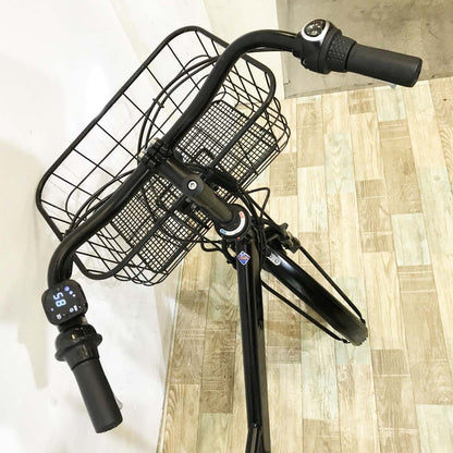 ブリヂストン ステップクルーズe（デュアルドライブ） ブラック 26インチ KK074 【中古車】