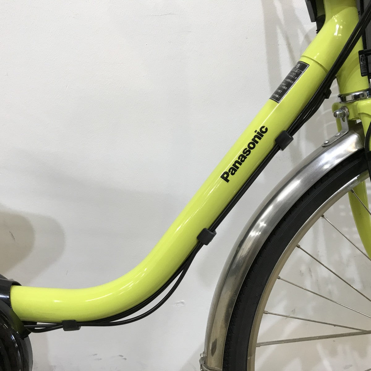 中古電動自転車 パナソニック ビビDX グリーン 26インチ KK077