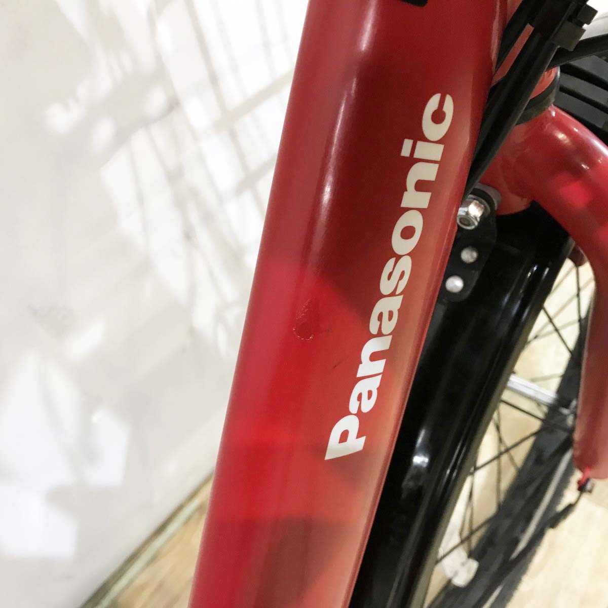 中古電動自転車 パナソニック ギュットアニーズDX レッド 20インチ KK082