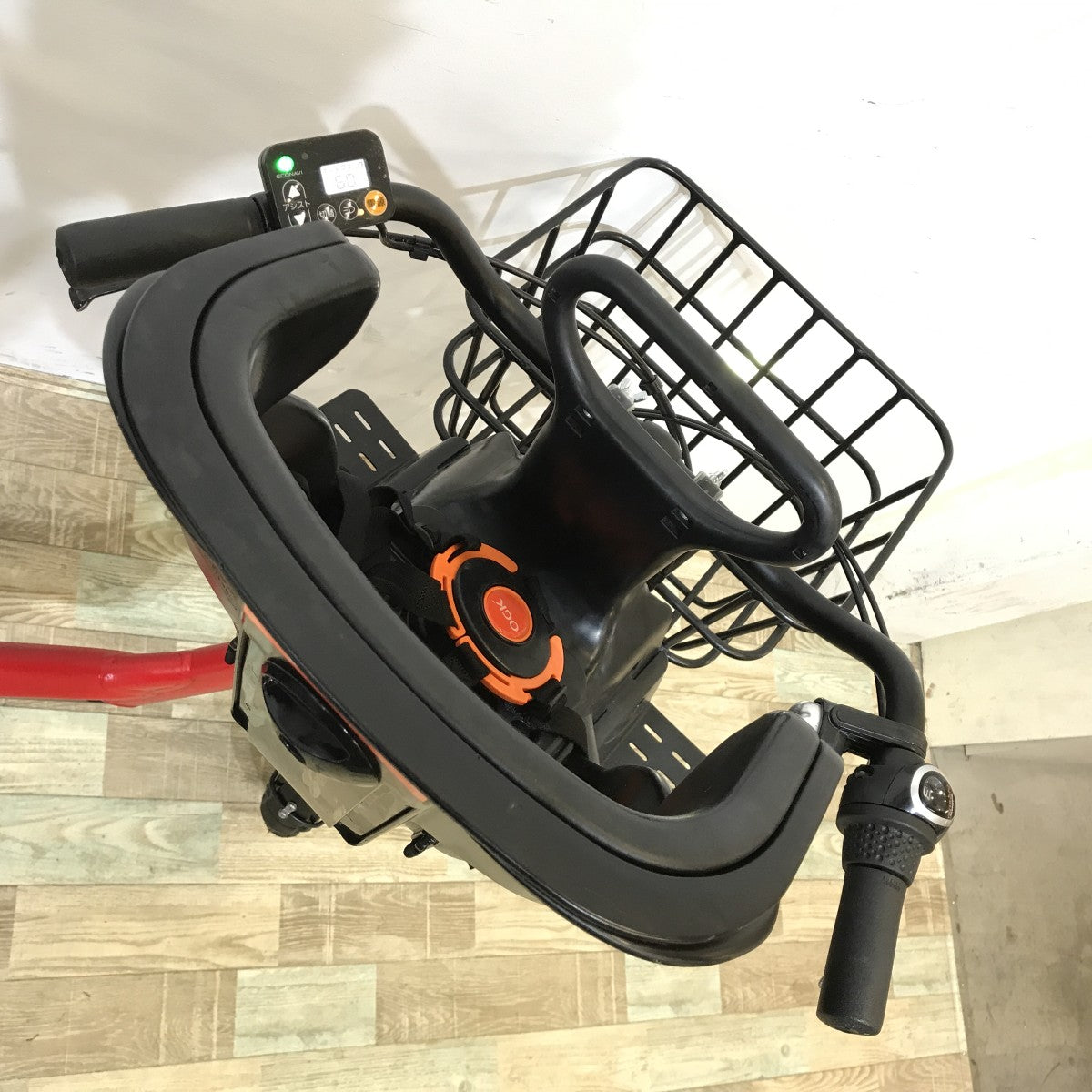 中古電動自転車 パナソニック ギュットアニーズDX レッド 20インチ KK082