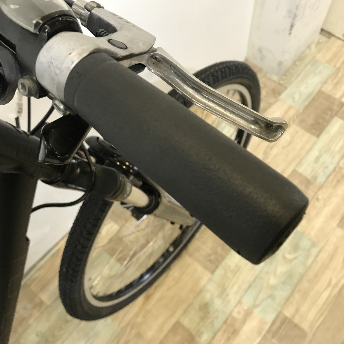 中古電動自転車 ブリヂストン リアルストリーム ブラック 26インチ KK083
