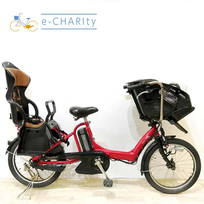 ブリヂストン アンジェリーノプティットe レッド 20インチ KK085 【中古車】