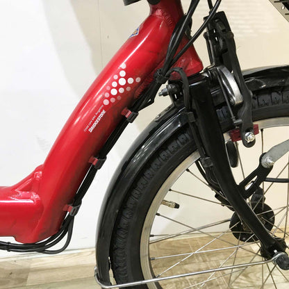 ブリヂストン アンジェリーノプティットe レッド 20インチ KK085 【中古車】