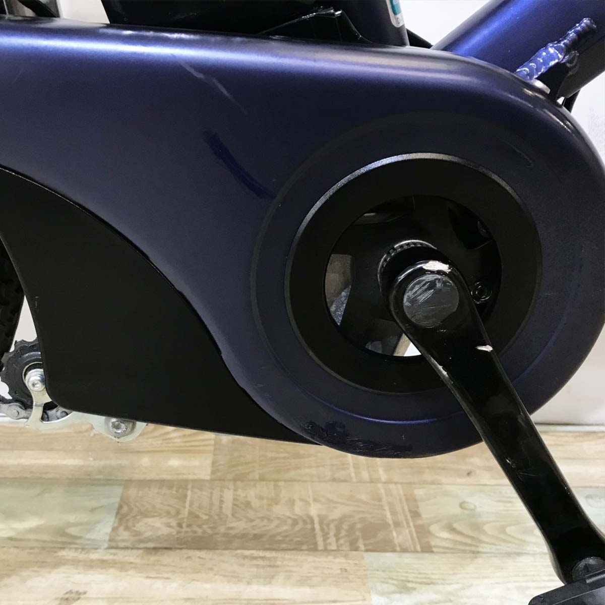 中古電動自転車 パナソニック ティモS ネイビー 26インチ KK087