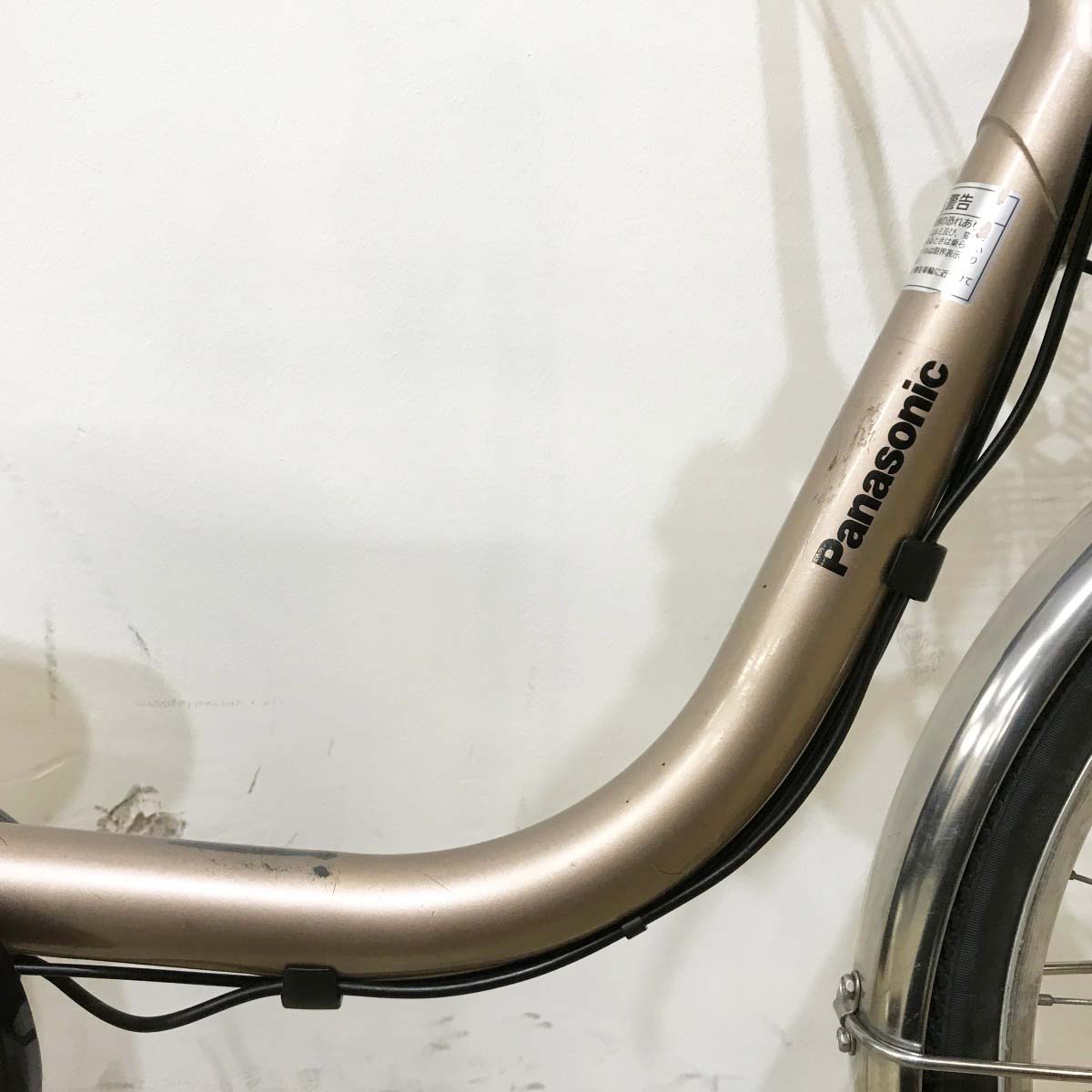 中古電動自転車 パナソニック ビビSS 20 ブラウン 20インチ KK096