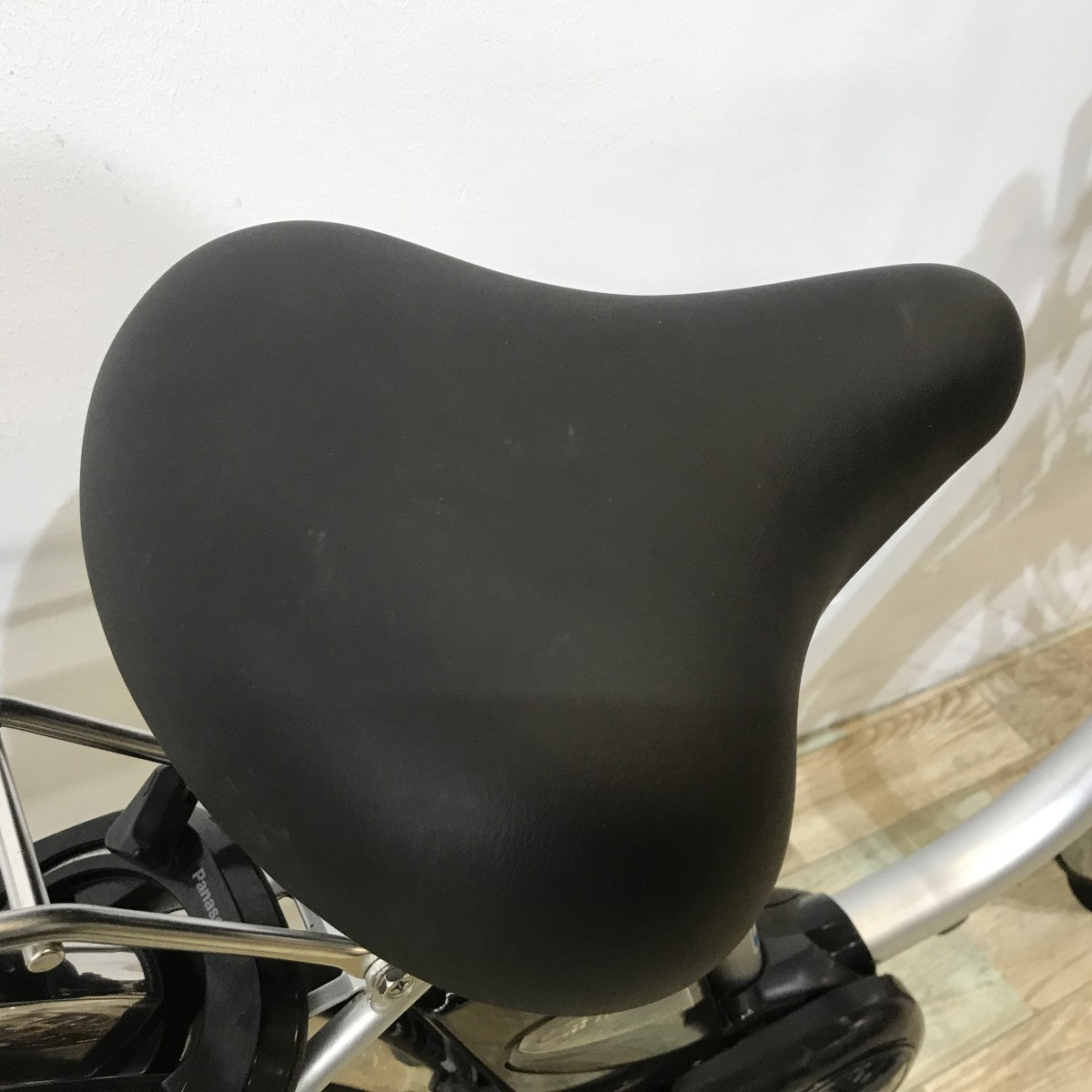 中古電動自転車 パナソニック ビビTX シルバー 26インチ KK097
