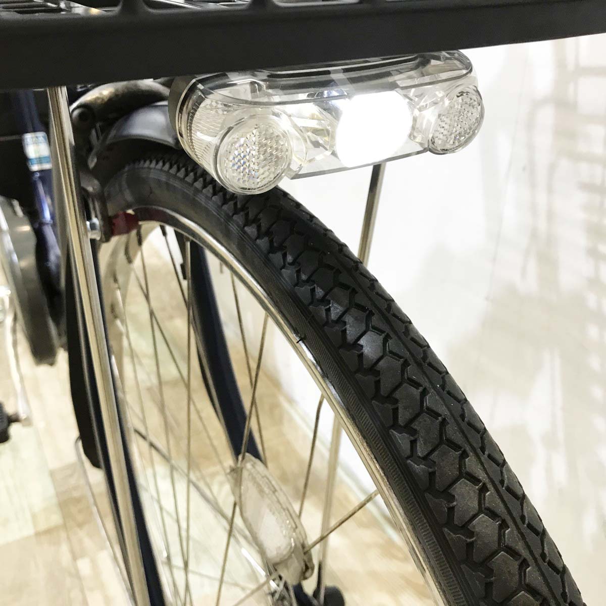 中古電動自転車 ヤマハ PAS ナチュラL DX ネイビー 26インチ KK098