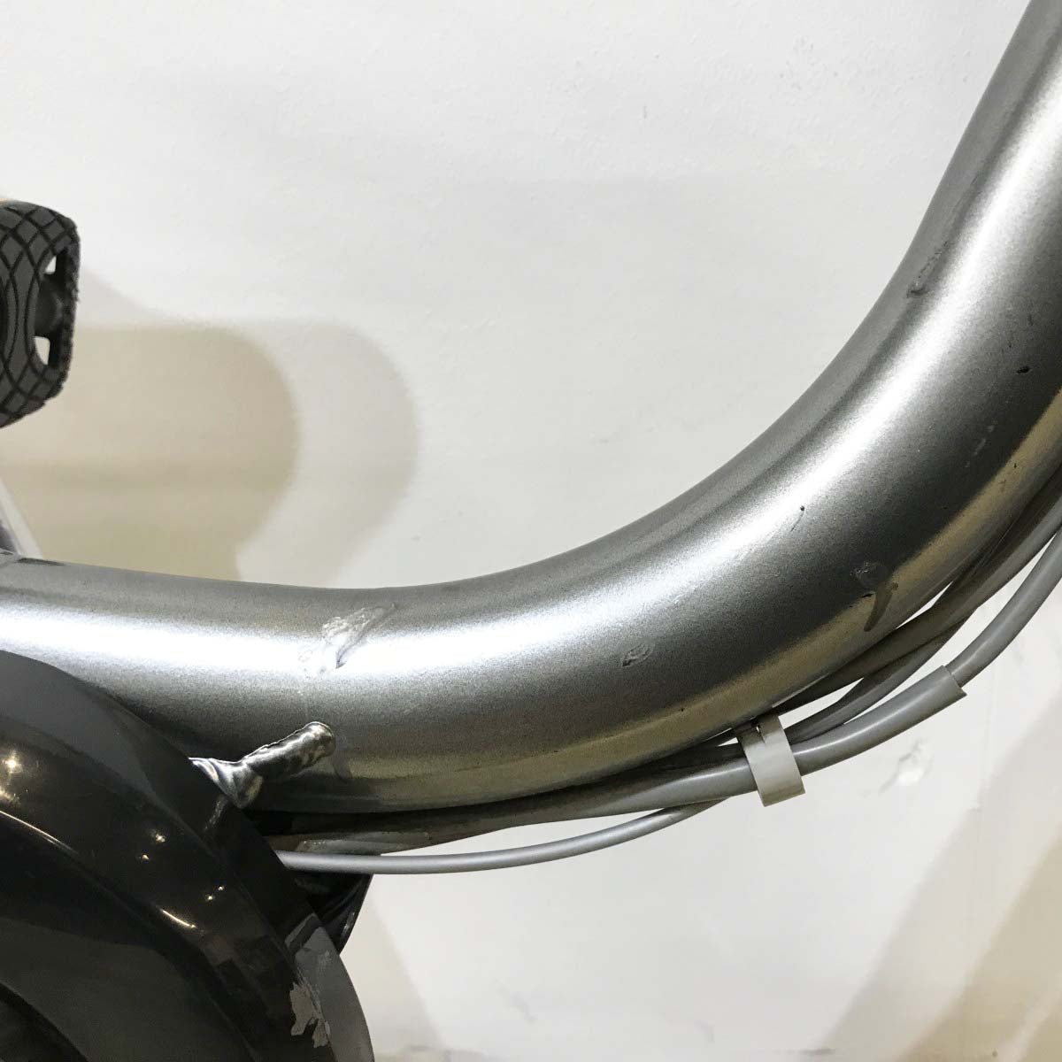 中古電動自転車 ブリヂストン アシスタDX シルバー 26インチ KK100