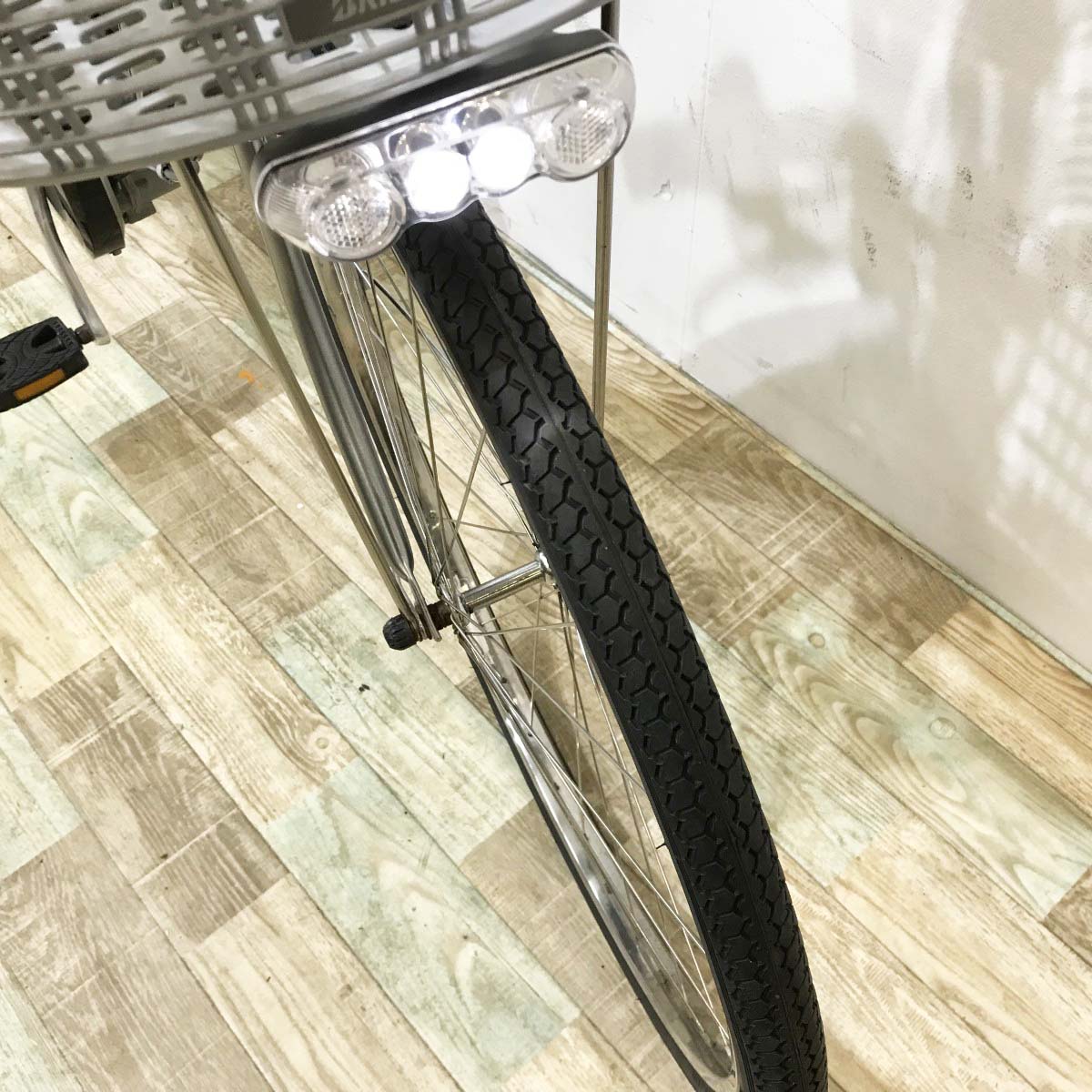 ブリヂストン アシスタDX シルバー 26インチ KK100 【中古車】