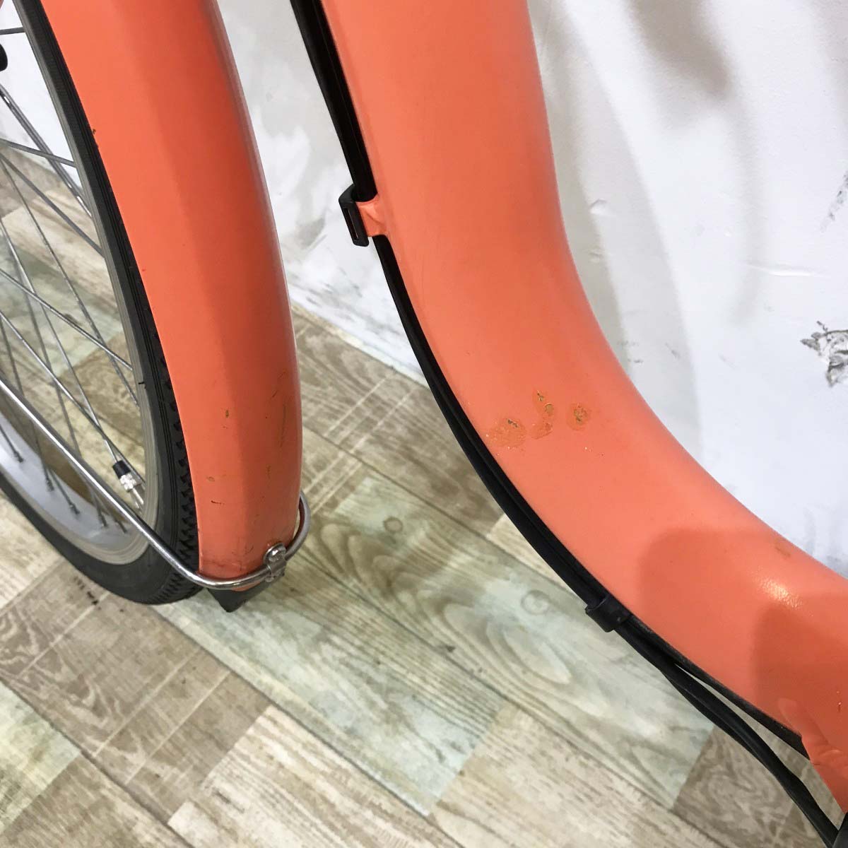 ブリヂストン アシスタベーシック オレンジ 26インチ KK101 【中古車】