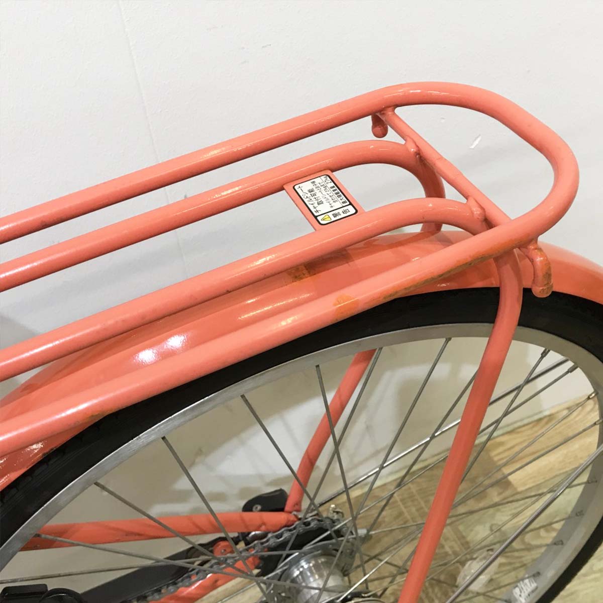 ブリヂストン アシスタベーシック オレンジ 26インチ KK101 【中古車】