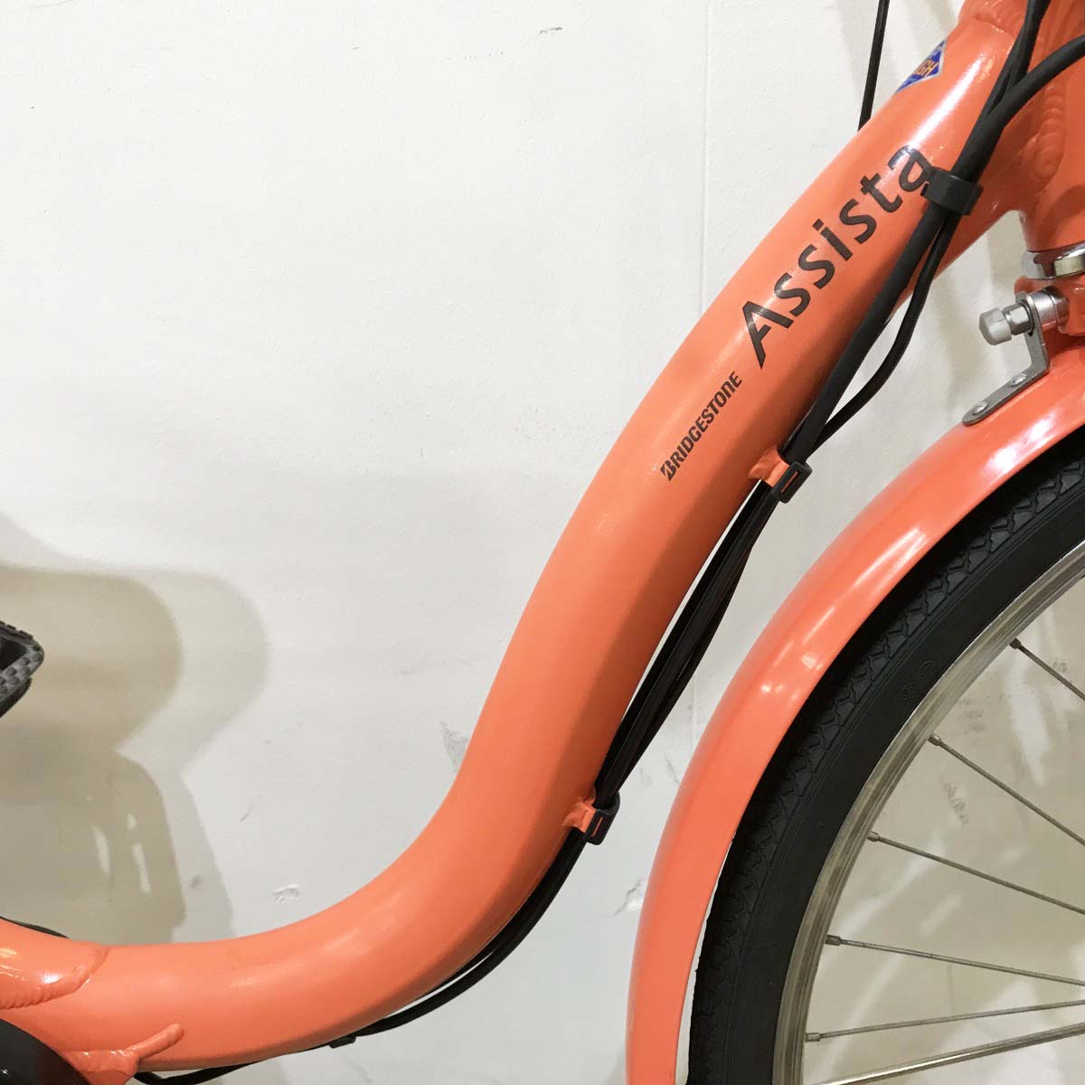 ブリヂストン アシスタベーシック オレンジ 26インチ KK101 【中古車】