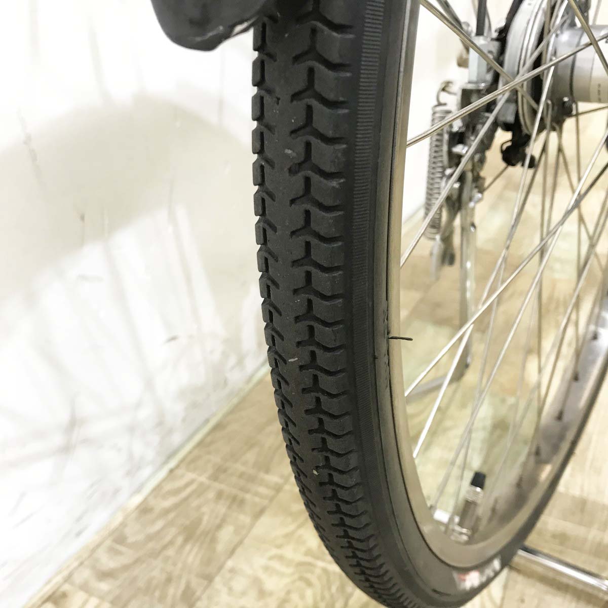 中古電動自転車 パナソニック ビビDX パープル 26インチ KK102