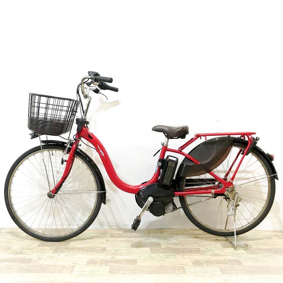 ヤマハ PAS ウィズ レッド 26インチ KK103 【中古車】