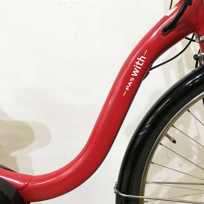 ヤマハ PAS ウィズ レッド 26インチ KK103 【中古車】