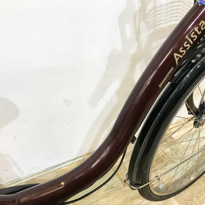 ブリヂストン アシスタDX ブラウン 26インチ KK104 【中古車】