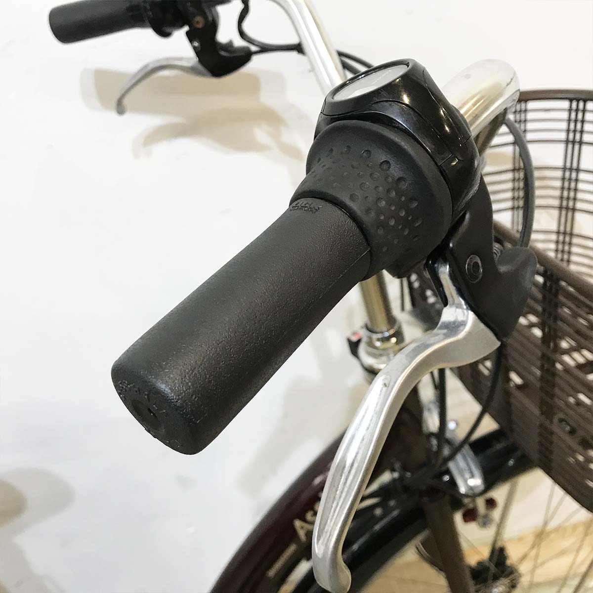 中古電動自転車 ブリヂストン アシスタDX ブラウン 26インチ KK104