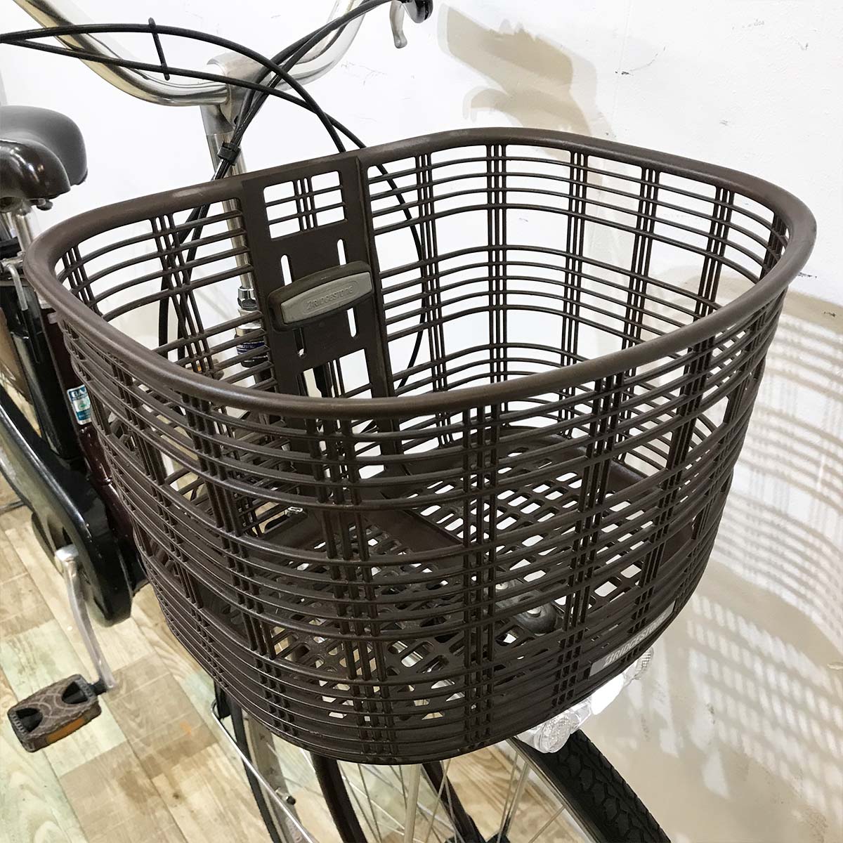 中古電動自転車 ブリヂストン アシスタDX ブラウン 26インチ KK104