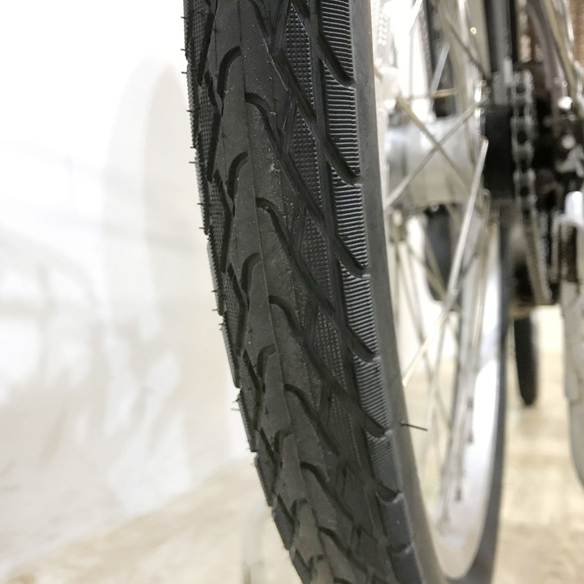中古電動自転車 パナソニック ビビLS 20 ブラウン 20インチ KK108