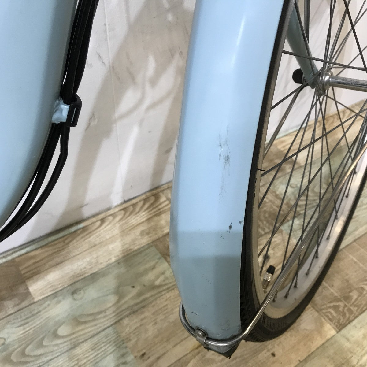 中古電動自転車 ブリヂストン アシスタベーシック ブルー 26インチ KK109