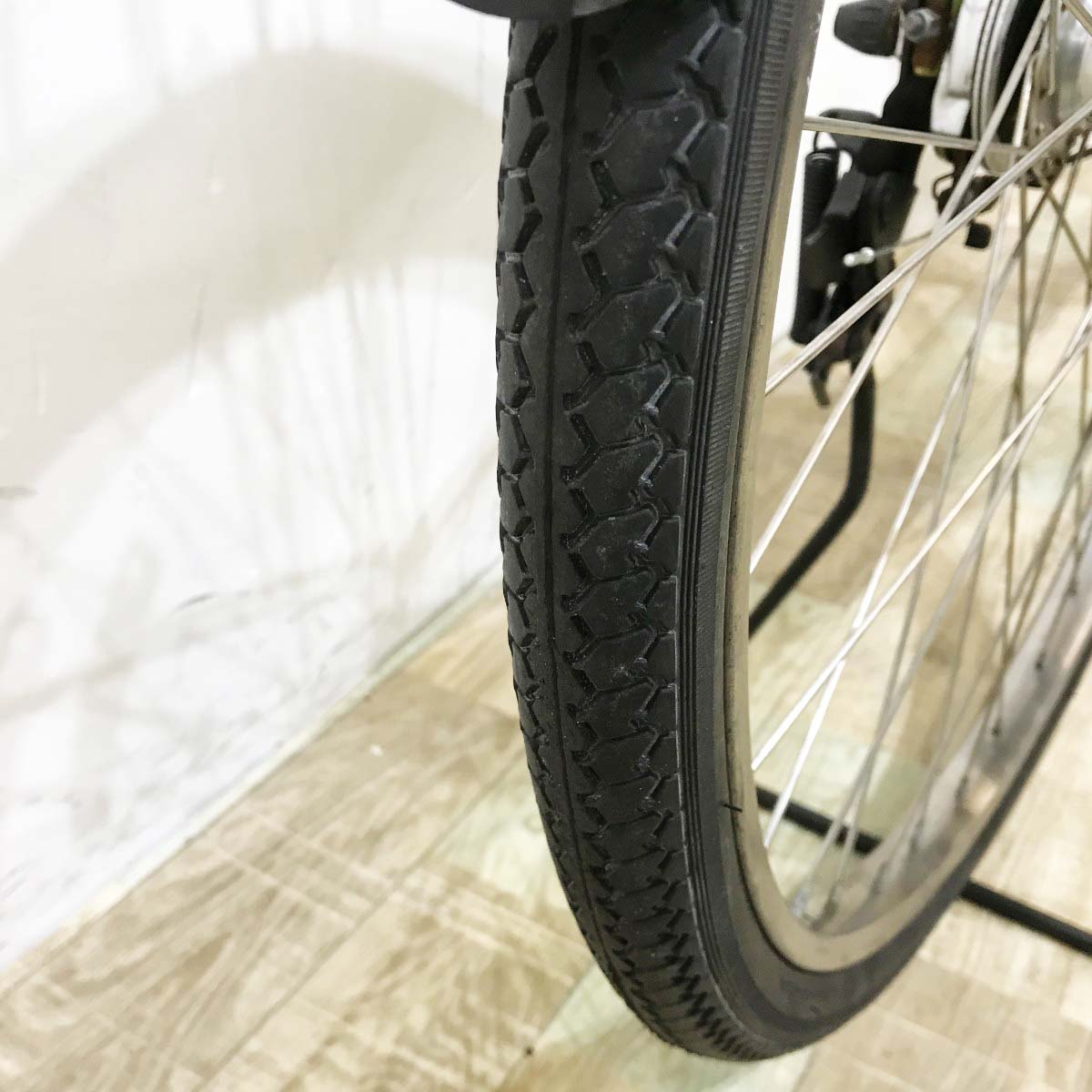 ブリヂストン アルベルトe（デュアルドライブ） グリーン 27インチ KK110 【中古車】