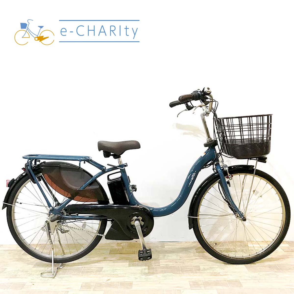 ヤマハ PAS ウィズ ブルー 24インチ KK111 【中古車】