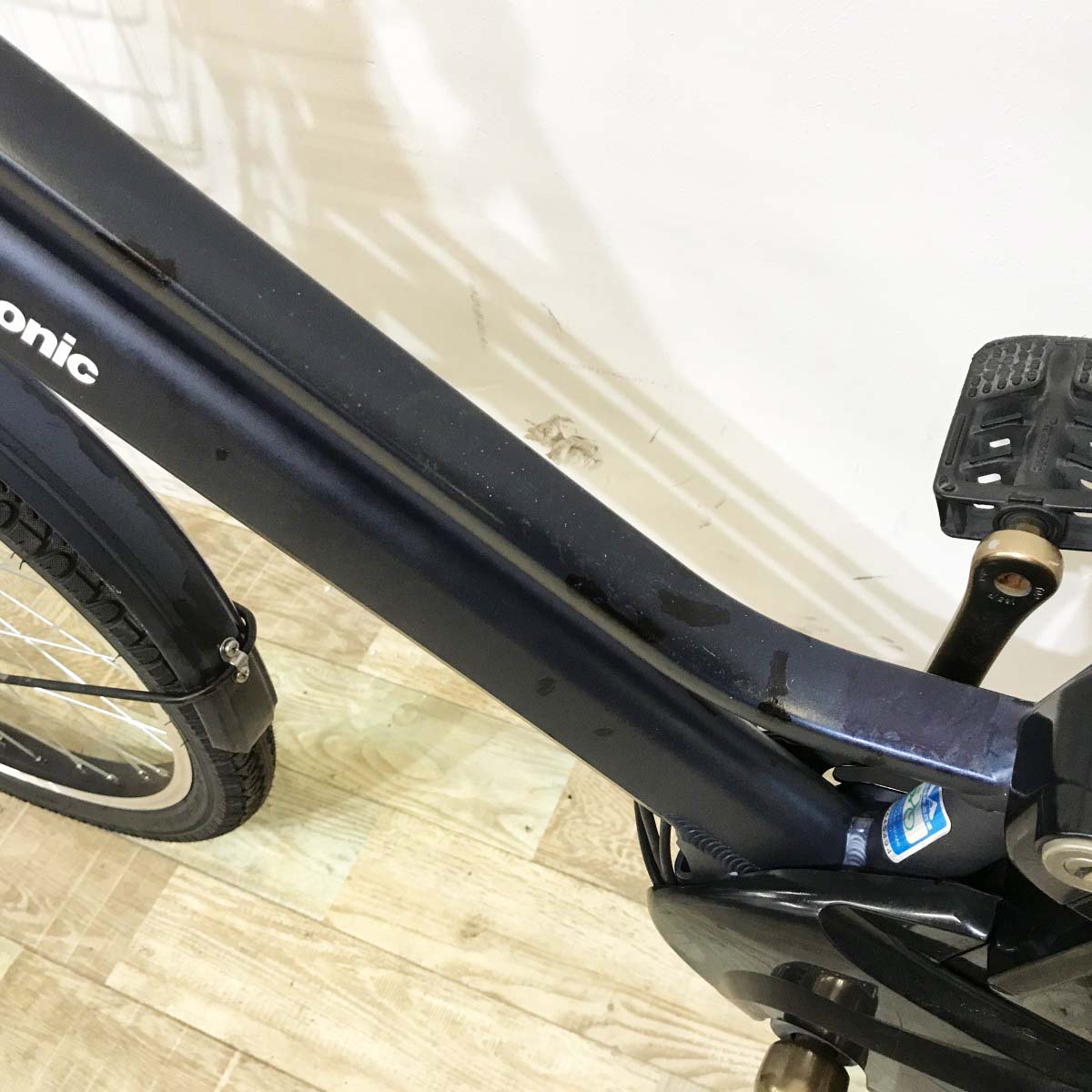中古電動自転車 パナソニック ティモS ネイビー 26インチ KK112
