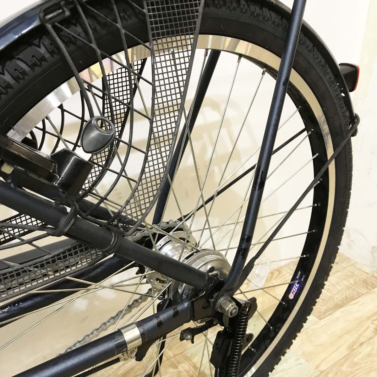 中古電動自転車 パナソニック ティモS ネイビー 26インチ KK112