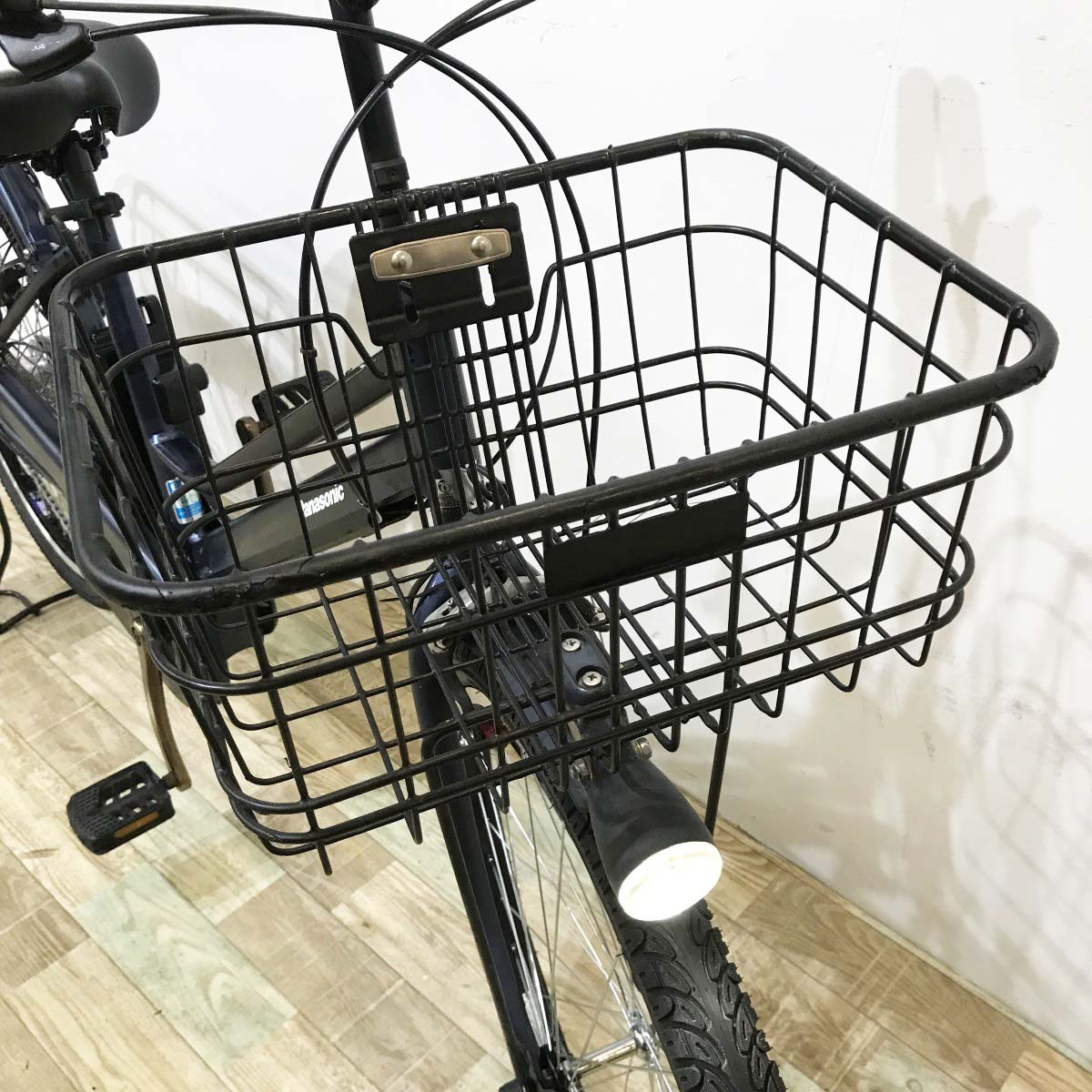 中古電動自転車 パナソニック ティモS ネイビー 26インチ KK112