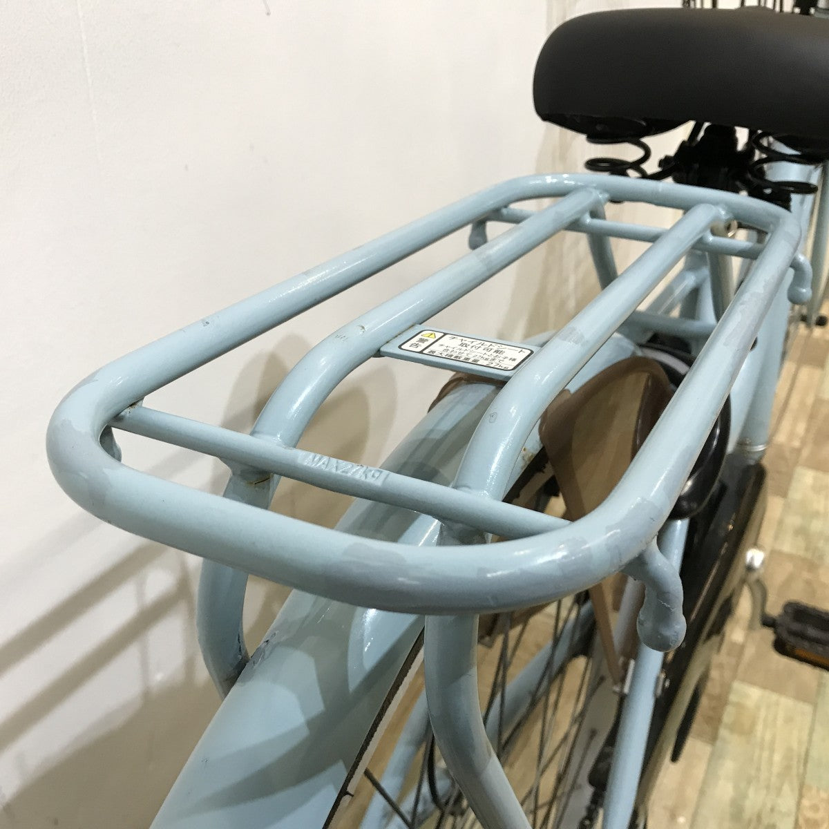 中古電動自転車 ブリヂストン アシスタファイン ブルー 26インチ KK115