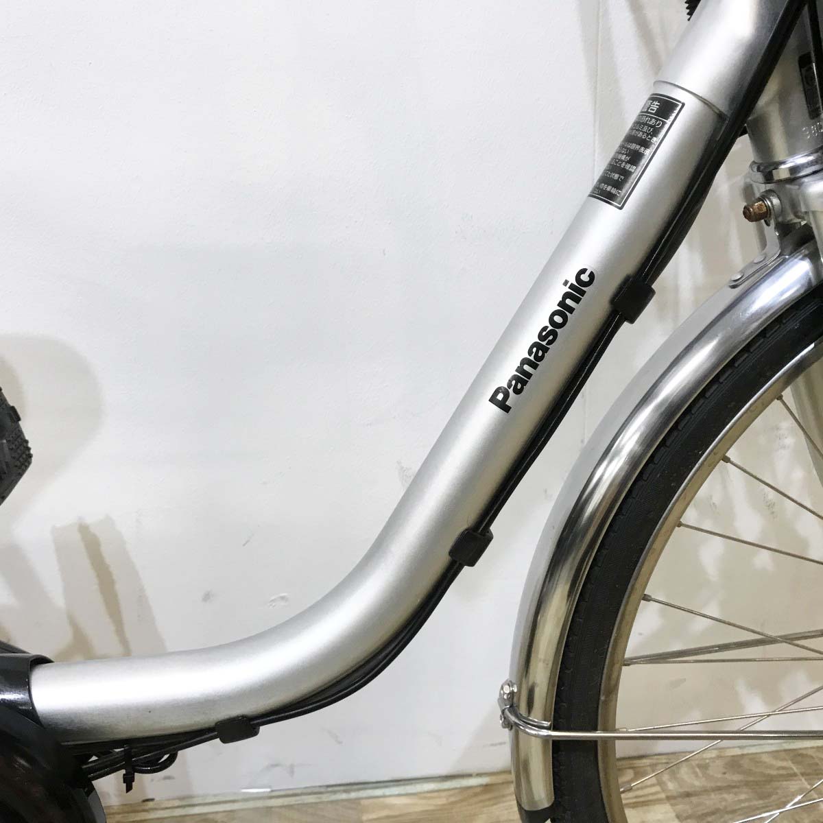 中古電動自転車 パナソニック ビビDX シルバー 24インチ KK116