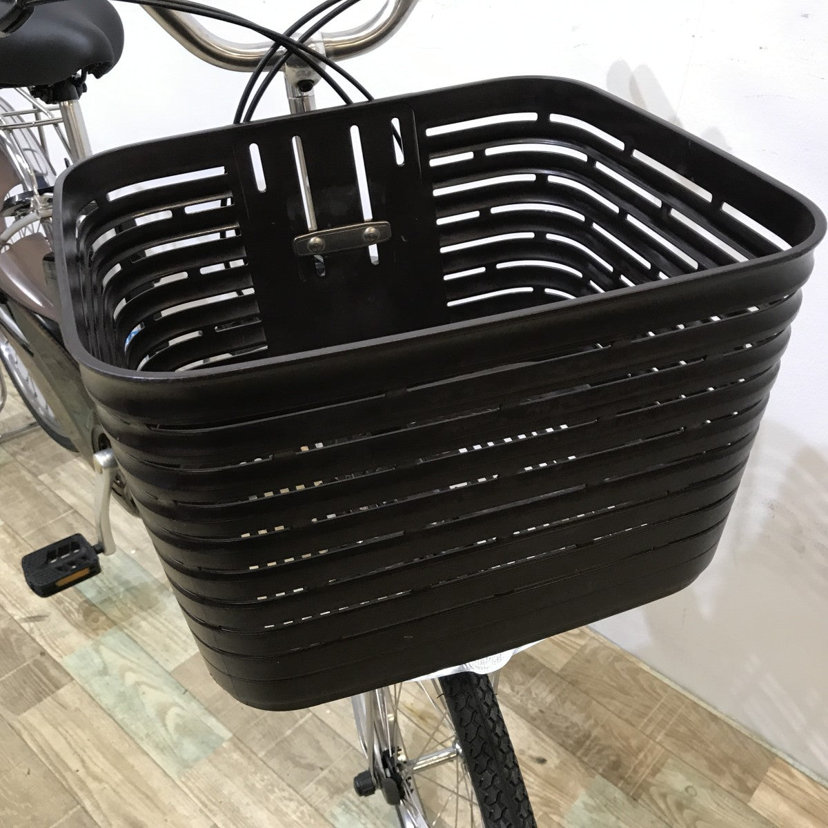 中古電動自転車 パナソニック ビビDX シルバー 24インチ KK116