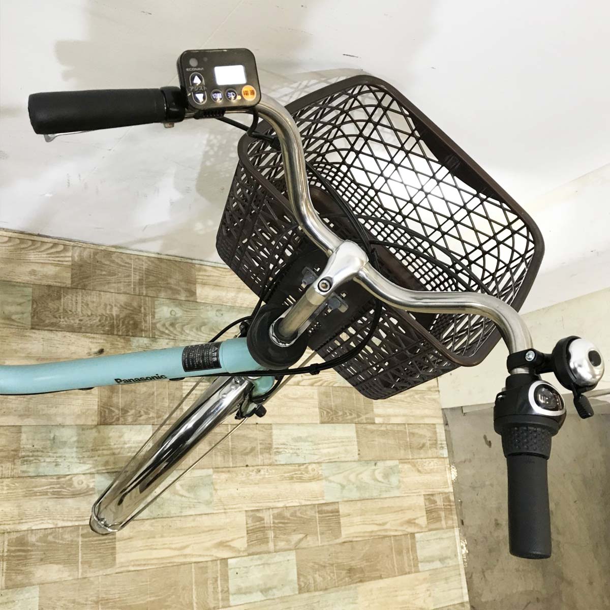 中古電動自転車 パナソニック ビビDX グリーン 26インチ KL007