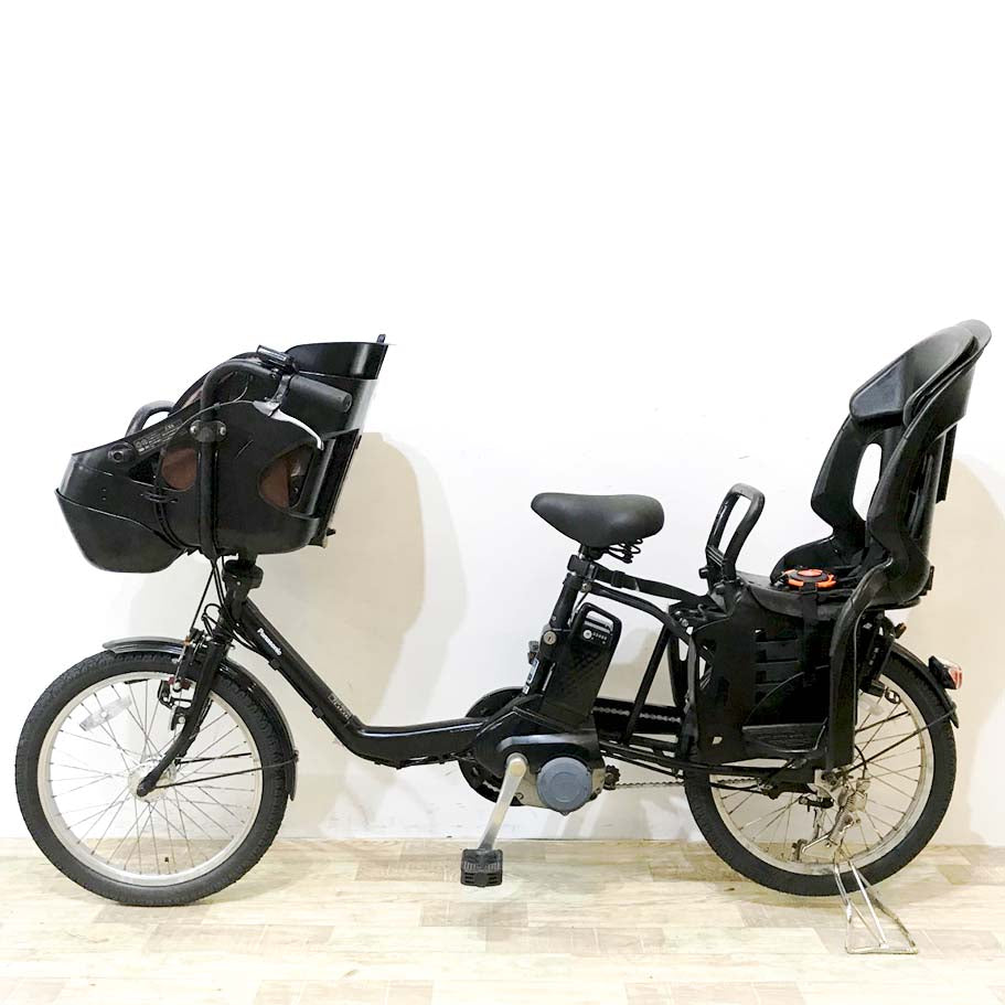 中古電動自転車 パナソニック ギュットミニDX ブラック 20インチ KL010