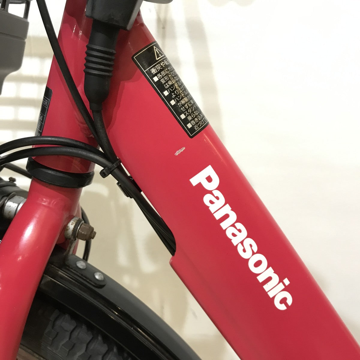 中古電動自転車 パナソニック ギュットアニーズF レッド 26インチ KL011