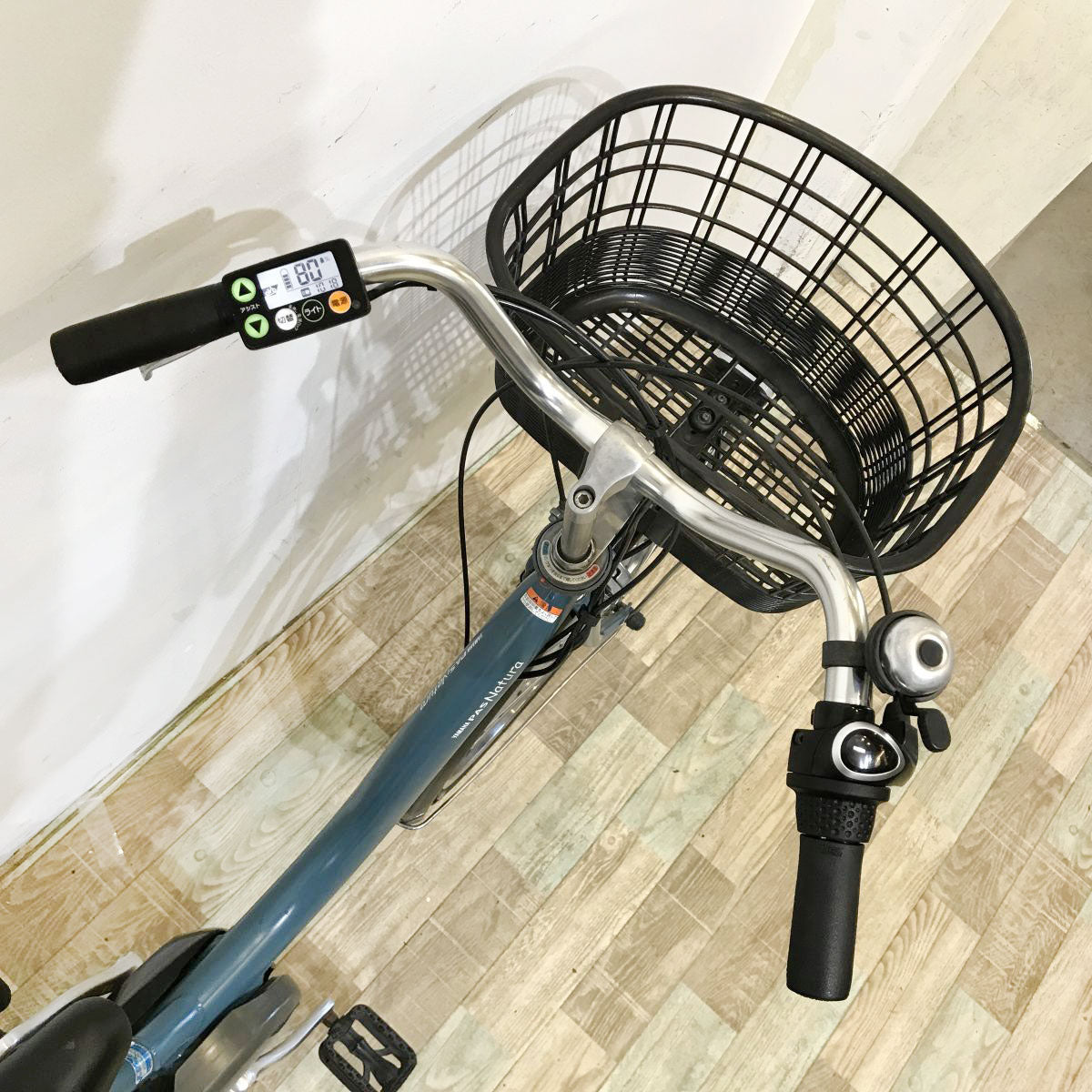 中古電動自転車 ヤマハ PAS ナチュラM ブルー 26インチ KL012
