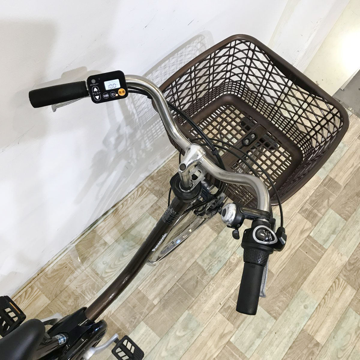 中古電動自転車 パナソニック ビビDX ブラウン 24インチ KL013