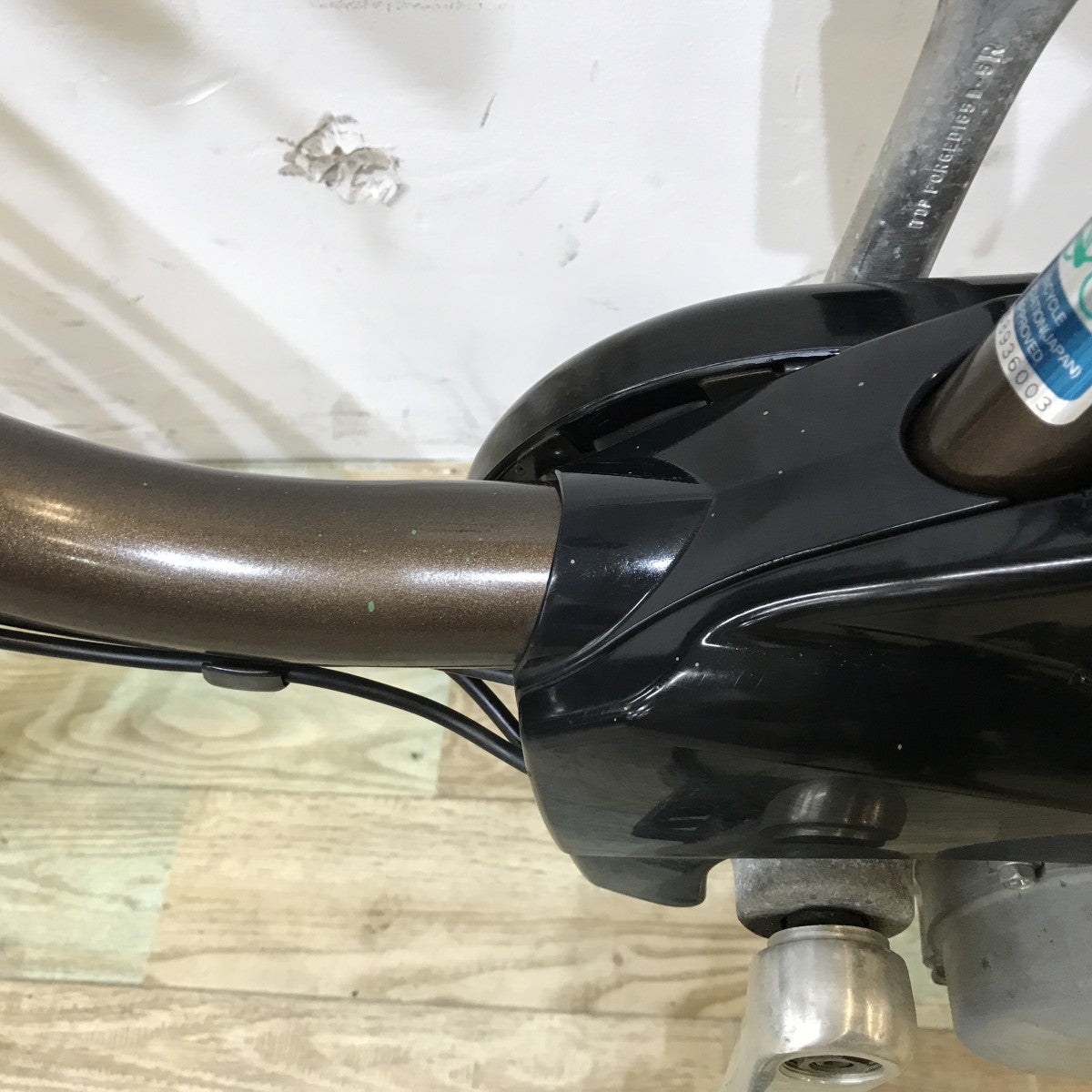 中古電動自転車 パナソニック ビビDX ブラウン 26インチ KL019