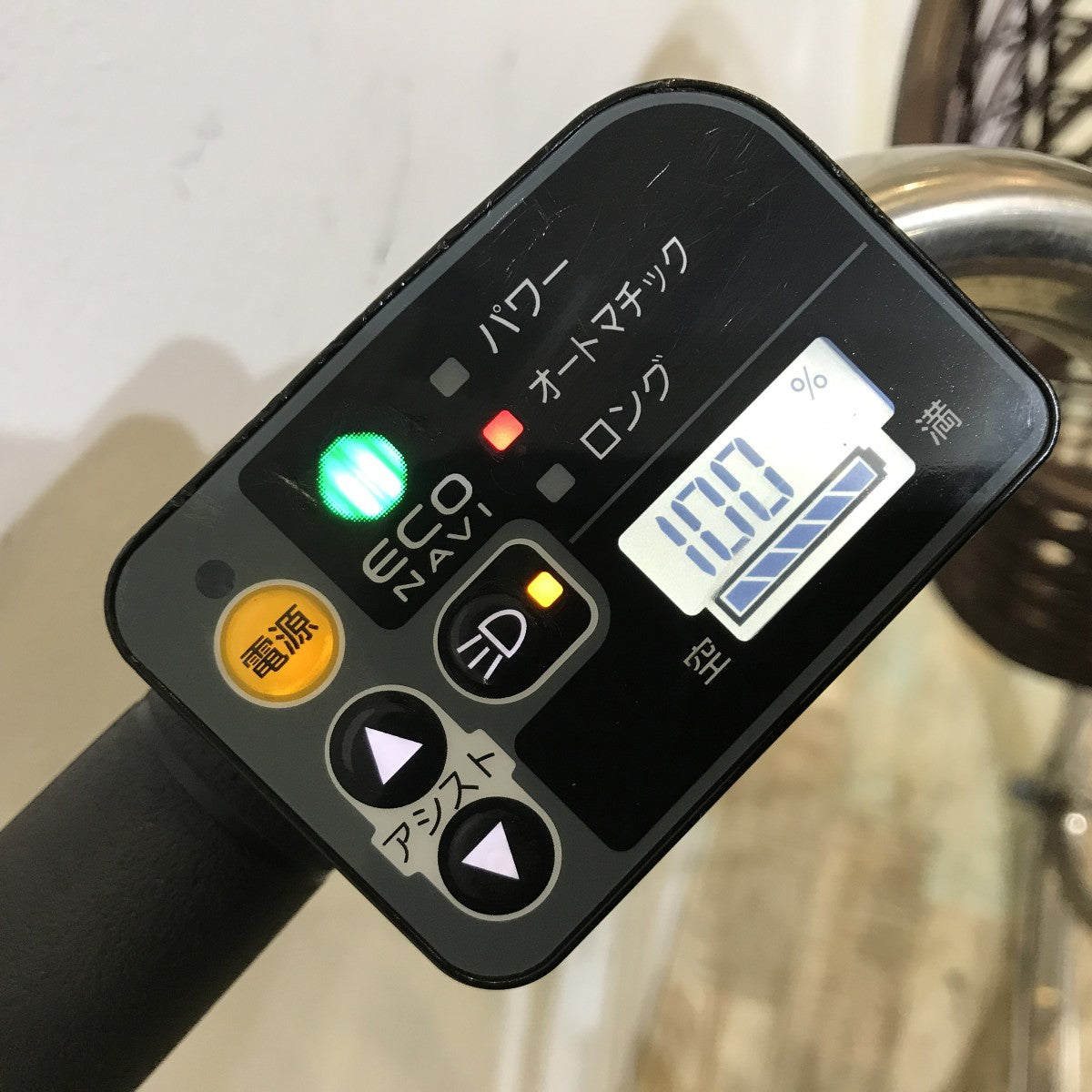 中古電動自転車 パナソニック ビビDX ブラウン 26インチ KL019