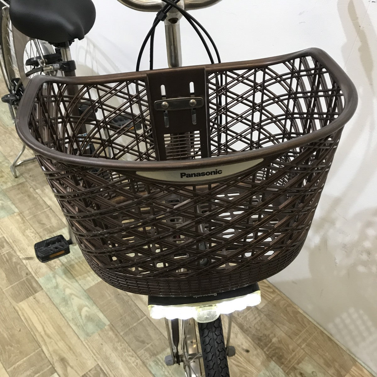 中古電動自転車 パナソニック ビビDX ブラウン 26インチ KL019