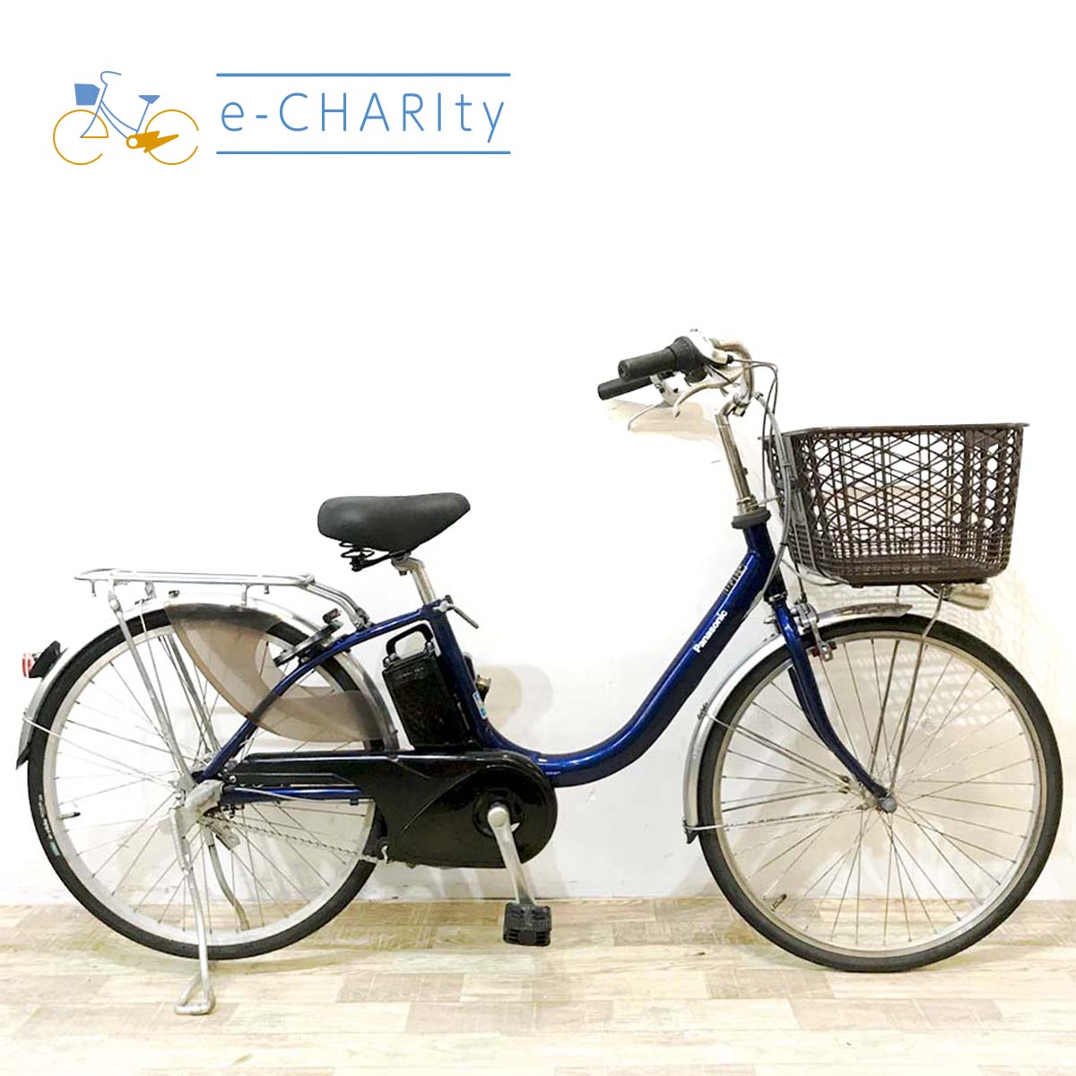 パナソニック ビビ LU ネイビー 24インチ KL021 【中古車】