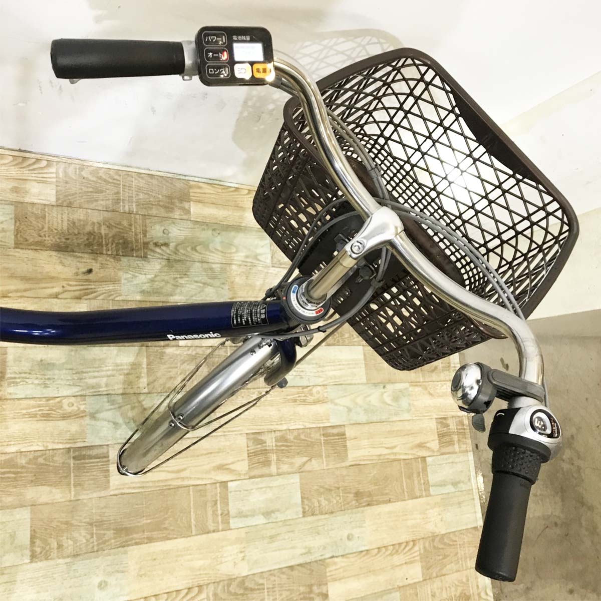 中古電動自転車 パナソニック ビビ LU ネイビー 24インチ KL021