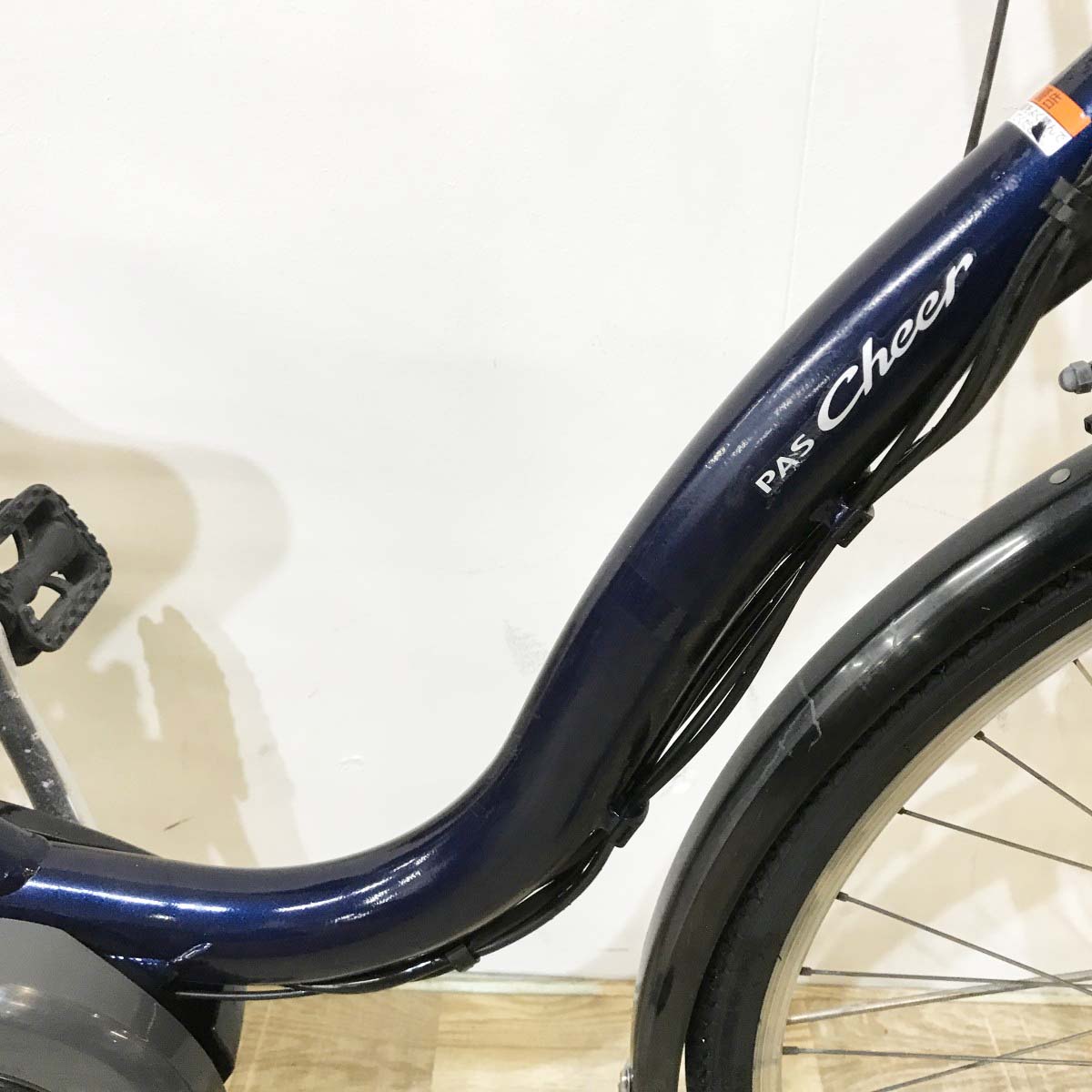 中古電動自転車 ヤマハ PAS チア ネイビー 26インチ KL025