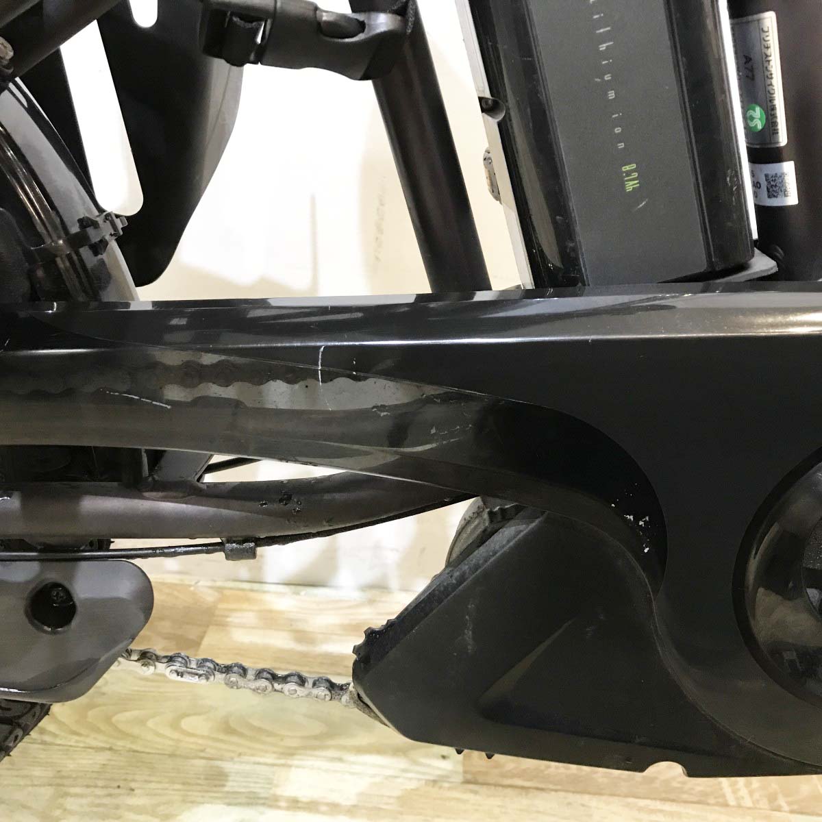 中古電動自転車 ブリヂストン アンジェリーノプティットe ブラウン 20インチ KL026
