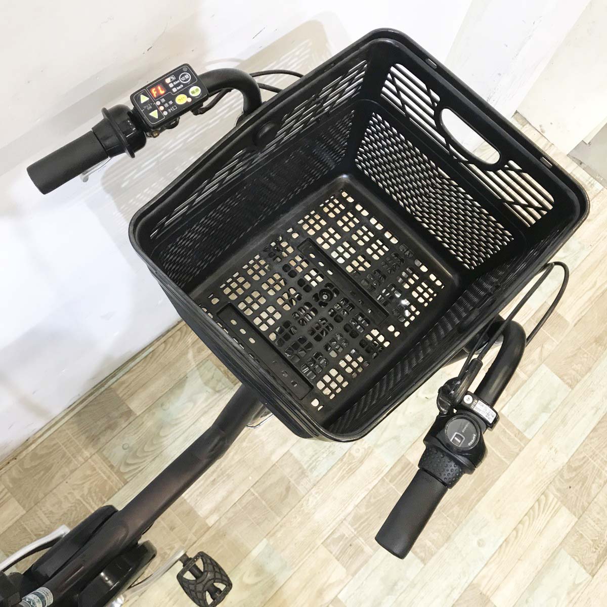 中古電動自転車 ブリヂストン アンジェリーノプティットe ブラウン 20インチ KL026