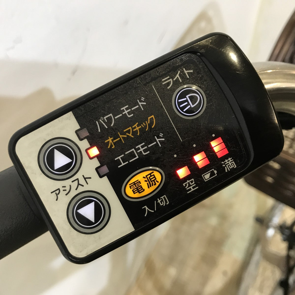中古電動自転車 パナソニック ビビTX ピンク 26インチ KL028