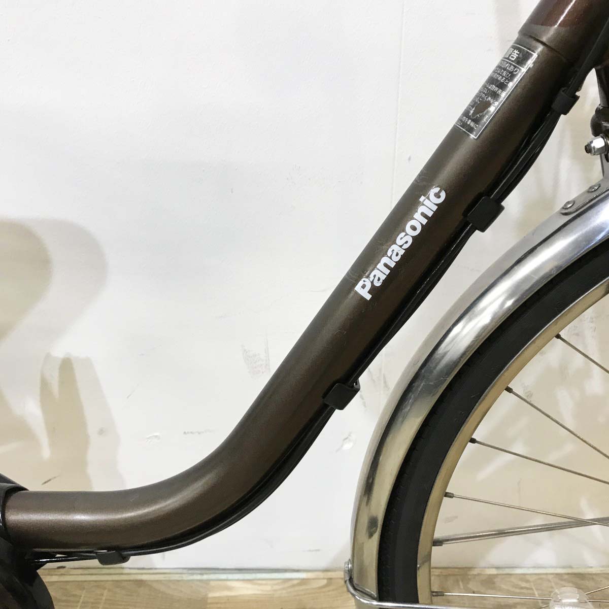 中古電動自転車 パナソニック ビビPX ブラウン 26インチ KL031