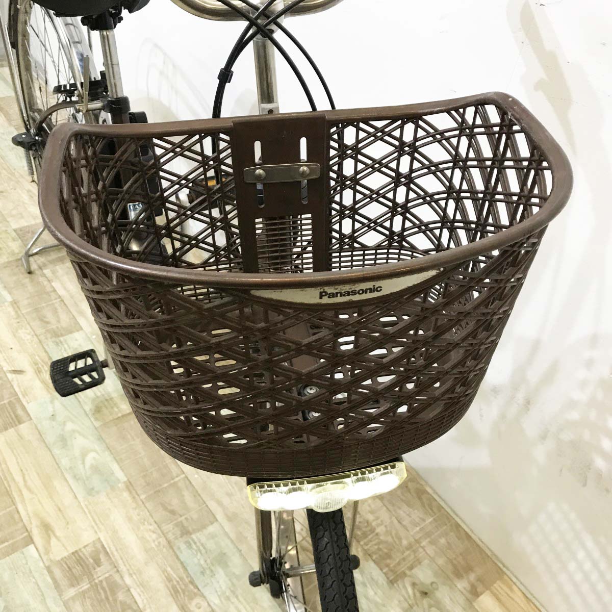 中古電動自転車 パナソニック ビビPX ブラウン 26インチ KL031