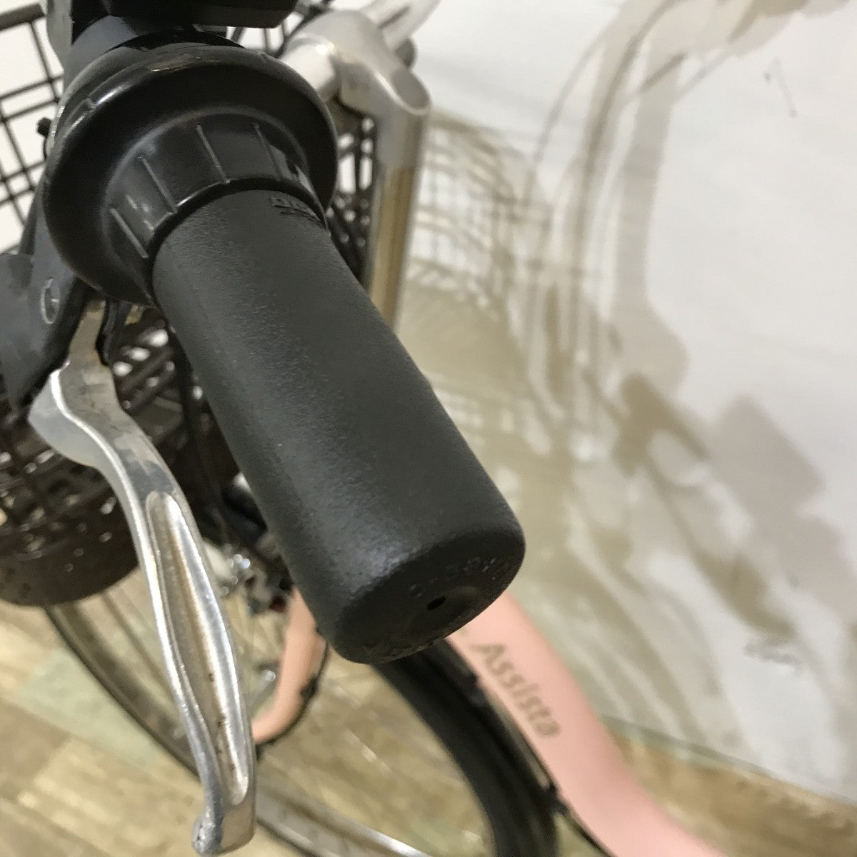中古電動自転車 ブリヂストン アシスタロイヤル ピンク 24インチ KL033